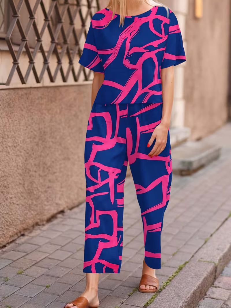 Purple Pants Suit