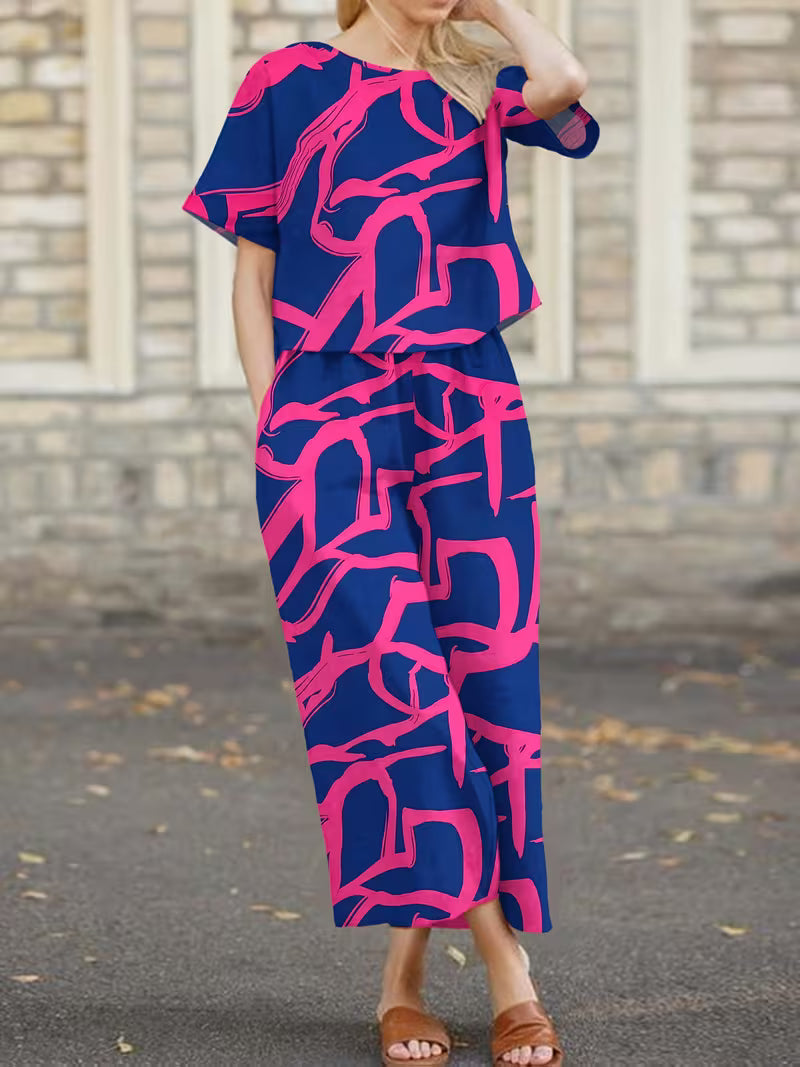 Purple Pants Suit