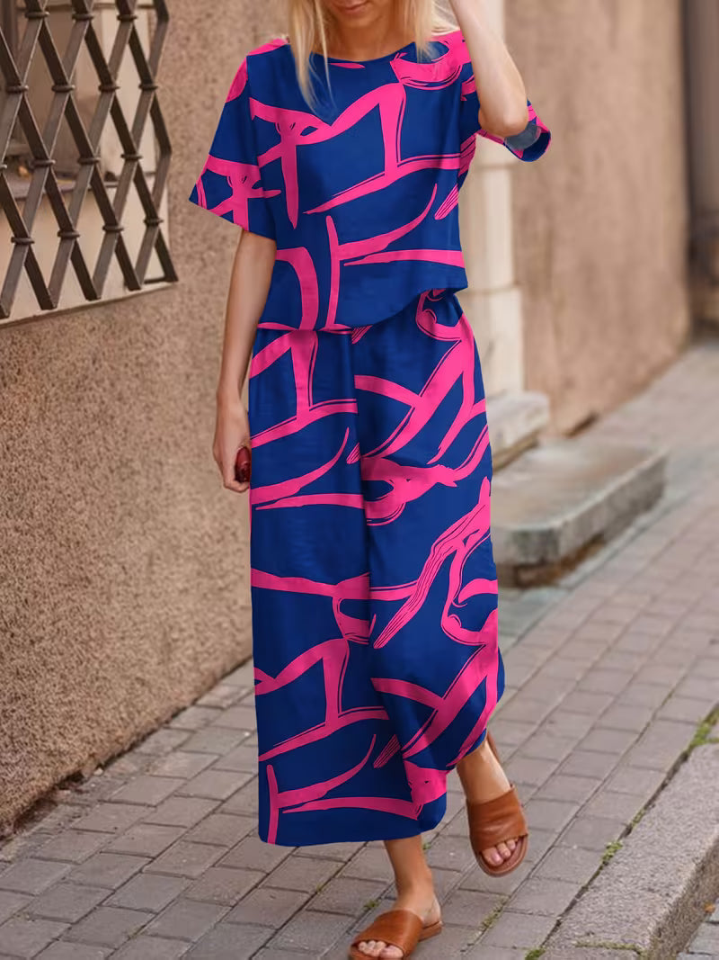 Purple Pants Suit