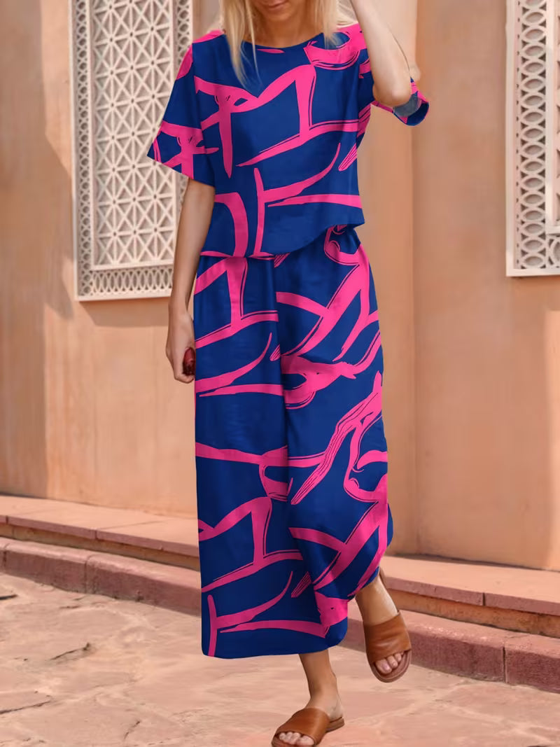 Purple Pants Suit